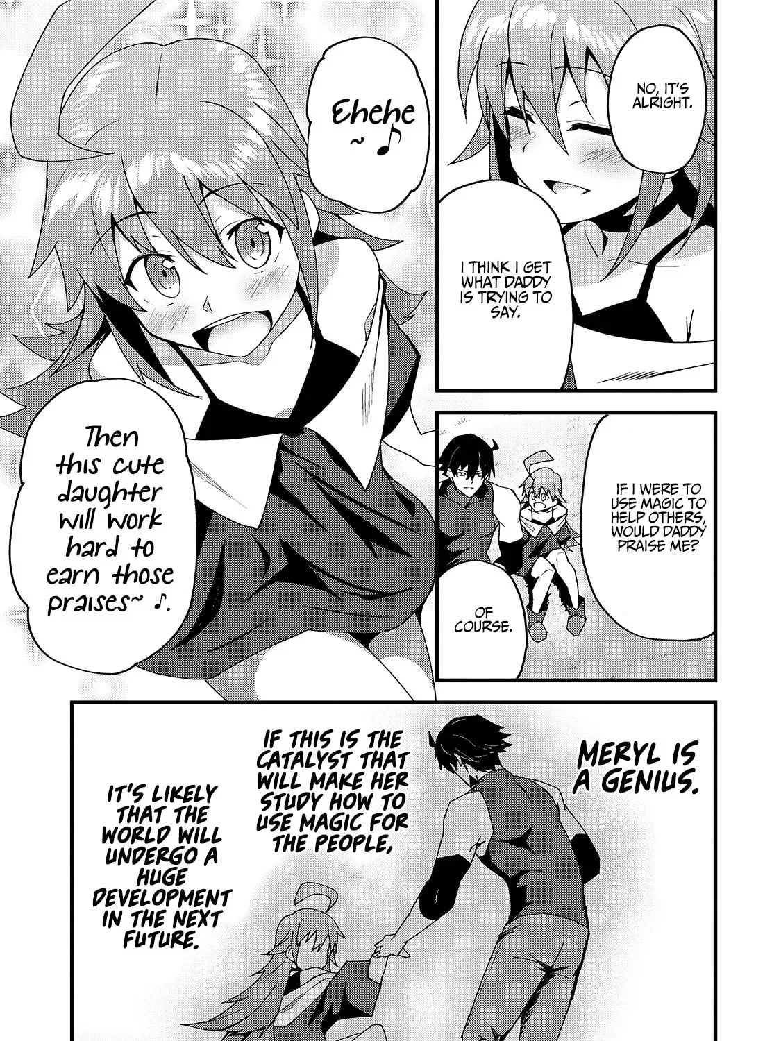 My Daughters, S-Rank Adventurers, Have a Severe Obsession With Their Father Chapter 4 page 50