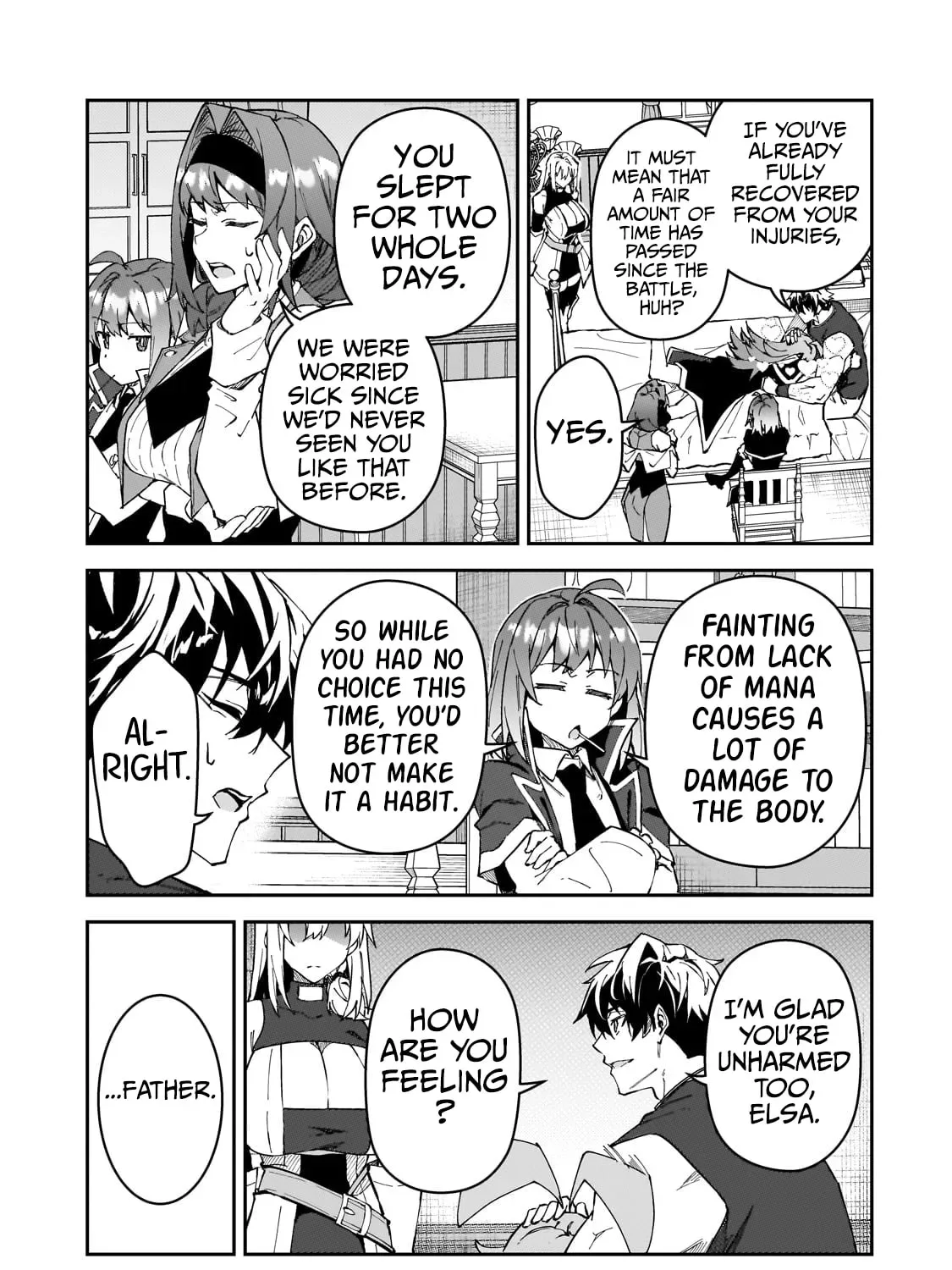 My Daughters, S-Rank Adventurers, Have a Severe Obsession With Their Father Chapter 42 page 15