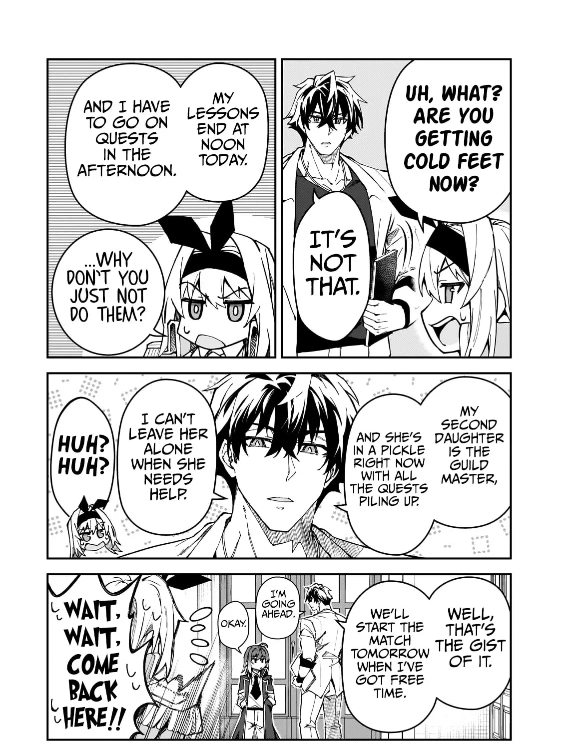 My Daughters, S-Rank Adventurers, Have a Severe Obsession With Their Father Chapter 43 page 33