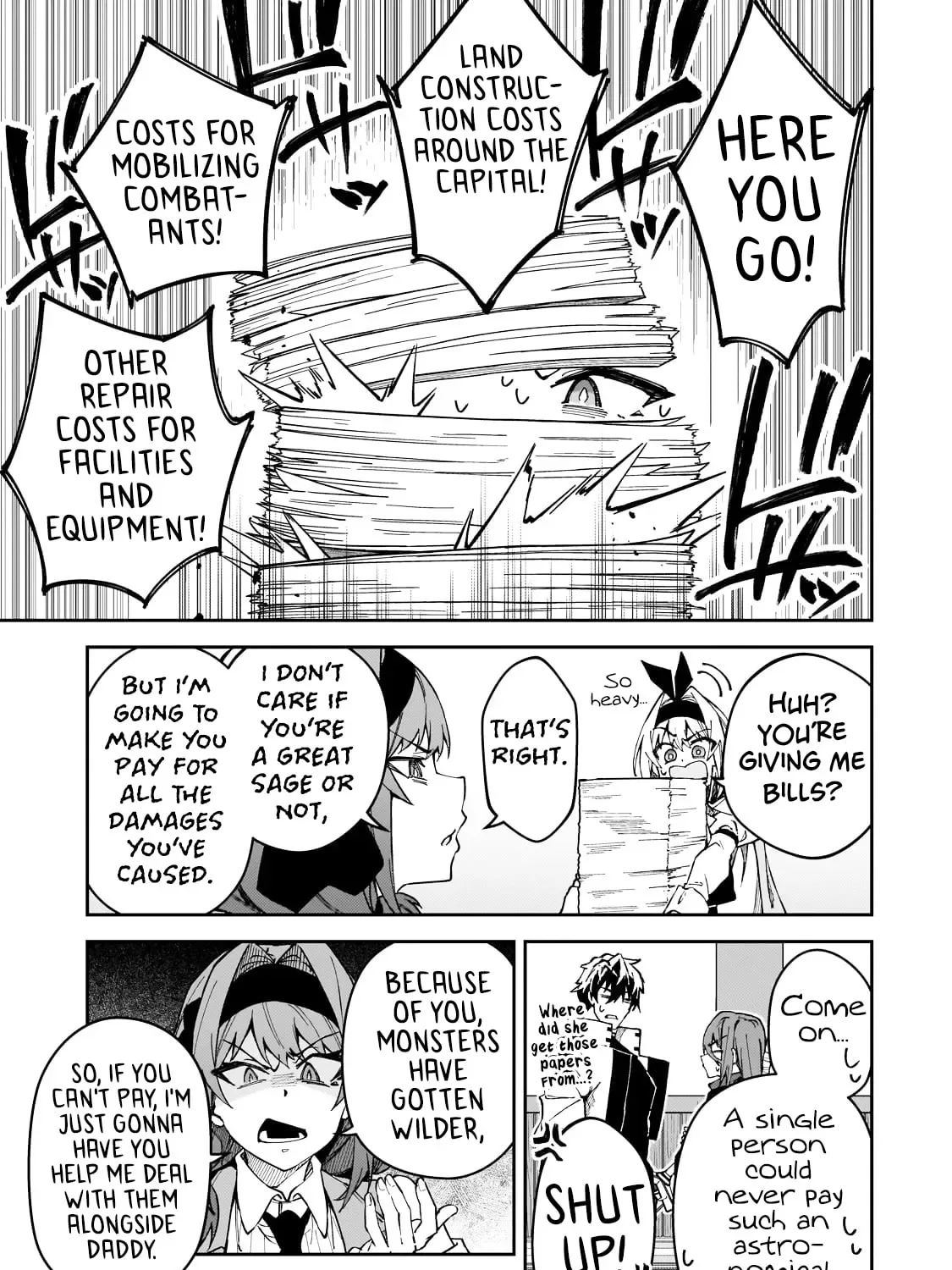 My Daughters, S-Rank Adventurers, Have a Severe Obsession With Their Father Chapter 43 page 51