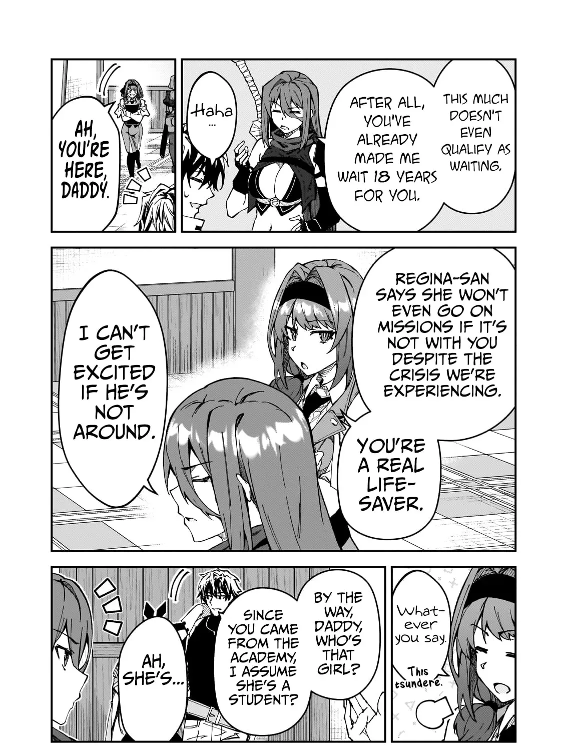 My Daughters, S-Rank Adventurers, Have a Severe Obsession With Their Father Chapter 43 page 39