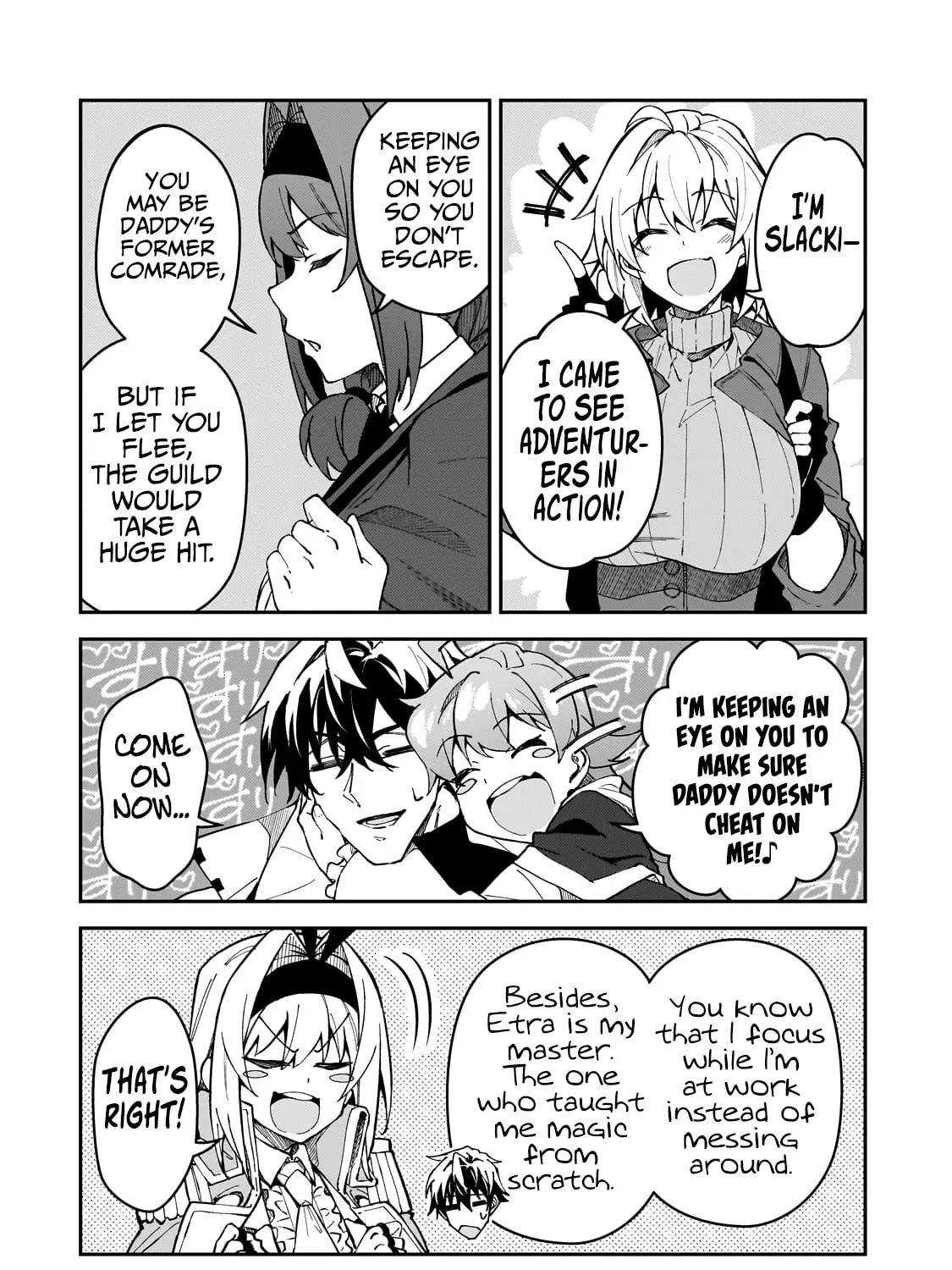 My Daughters, S-Rank Adventurers, Have a Severe Obsession With Their Father Chapter 44 page 5