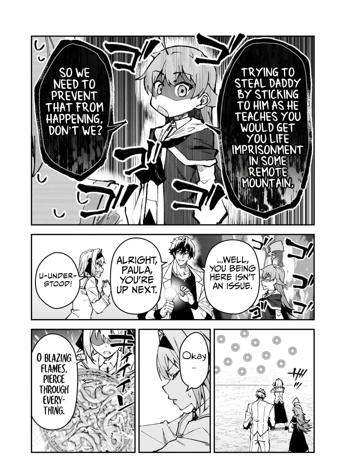 My Daughters, S-Rank Adventurers, Have a Severe Obsession With Their Father Chapter 45 page 19