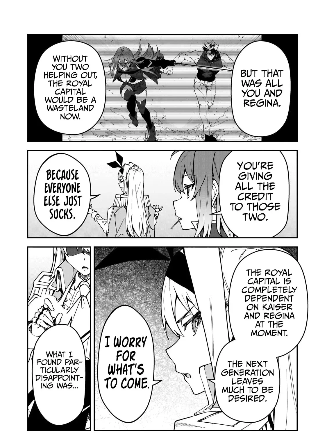 My Daughters, S-Rank Adventurers, Have a Severe Obsession With Their Father Chapter 47 page 9
