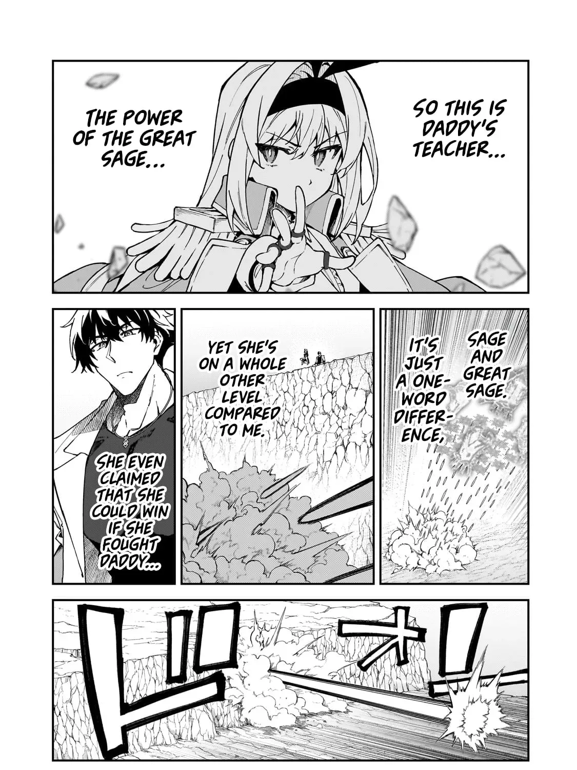 My Daughters, S-Rank Adventurers, Have a Severe Obsession With Their Father Chapter 47 page 45