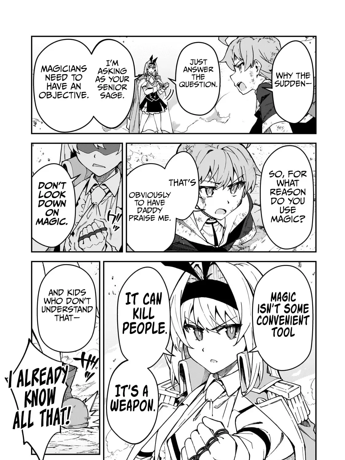 My Daughters, S-Rank Adventurers, Have a Severe Obsession With Their Father Chapter 47 page 49