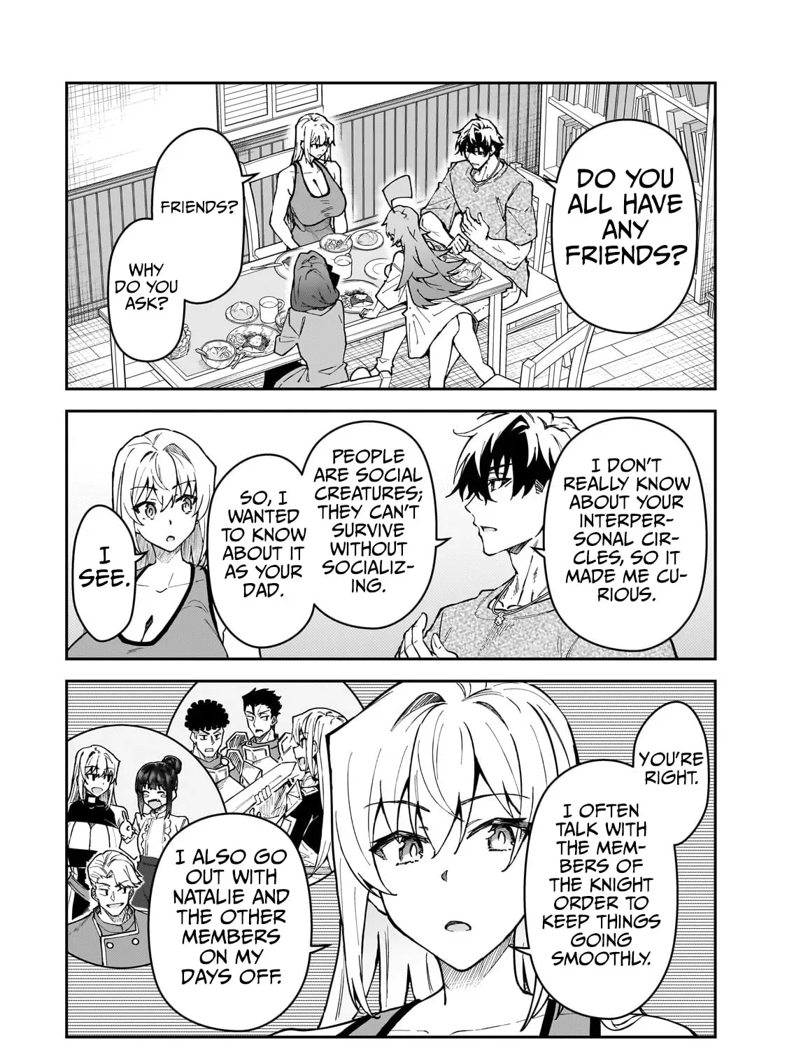 My Daughters, S-Rank Adventurers, Have a Severe Obsession With Their Father Chapter 49 page 15