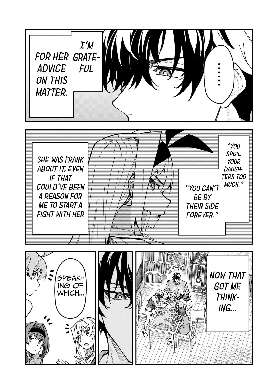 My Daughters, S-Rank Adventurers, Have a Severe Obsession With Their Father Chapter 49 page 13