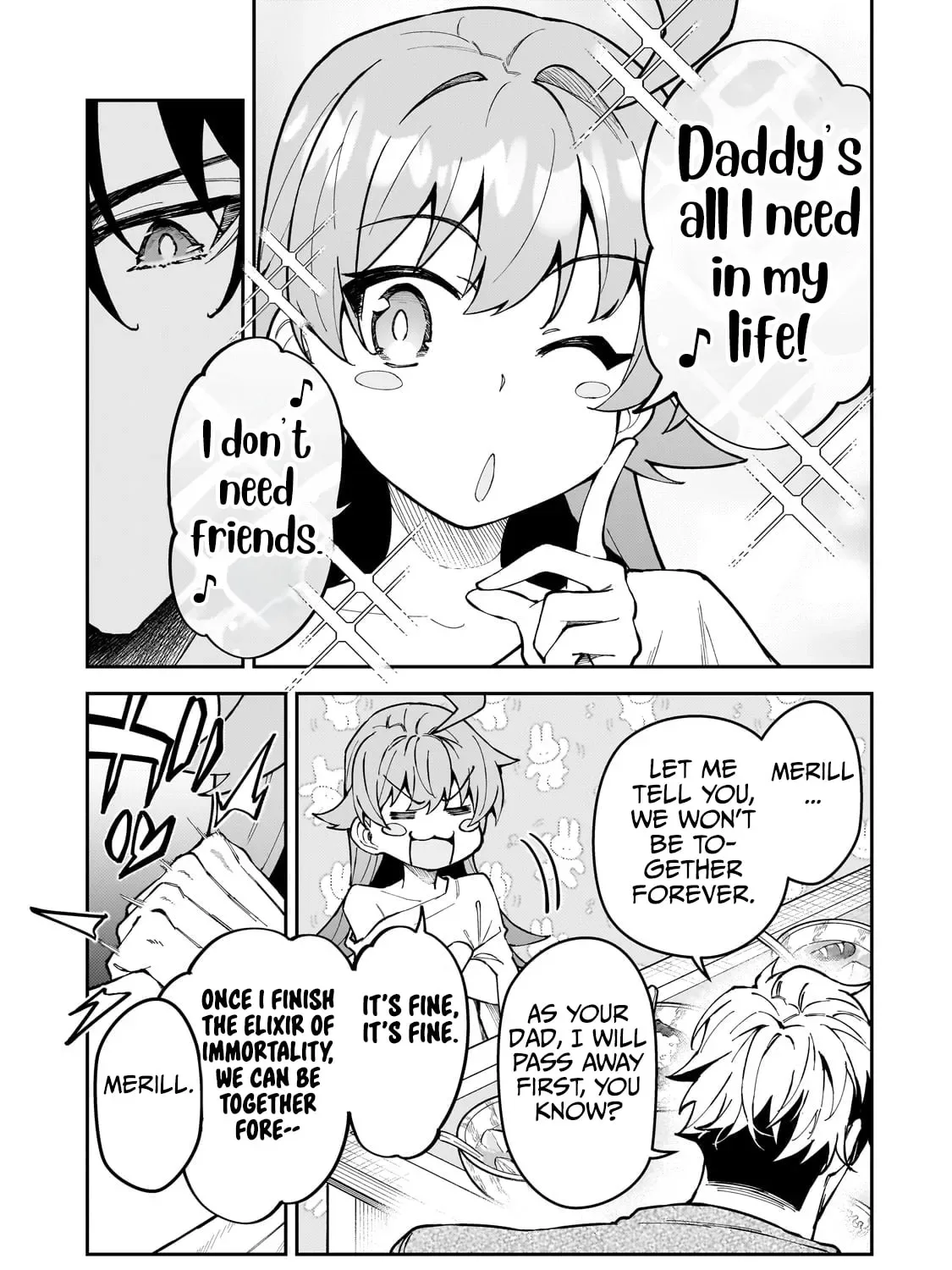 My Daughters, S-Rank Adventurers, Have a Severe Obsession With Their Father Chapter 49 page 21