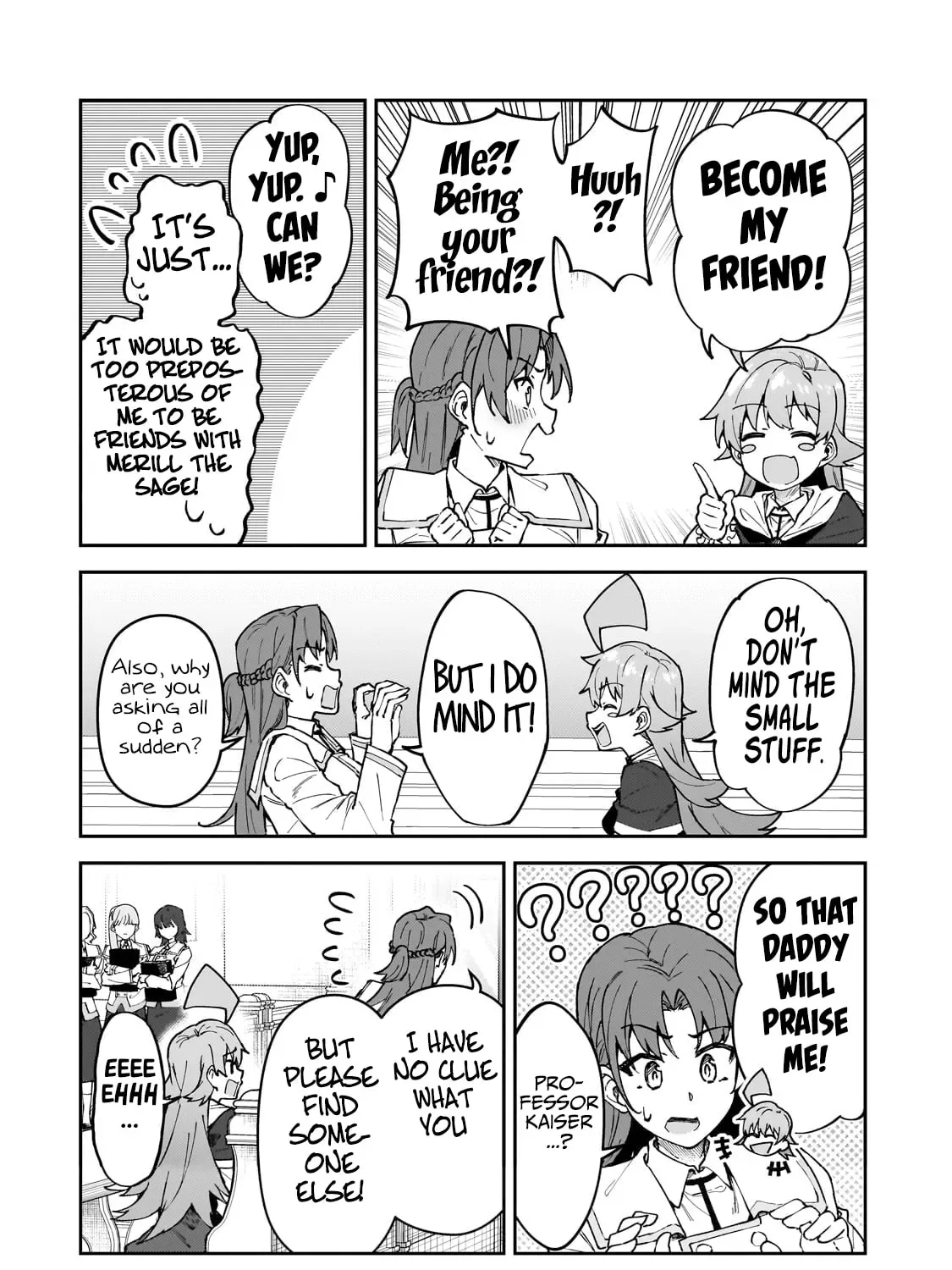 My Daughters, S-Rank Adventurers, Have a Severe Obsession With Their Father Chapter 49 page 35