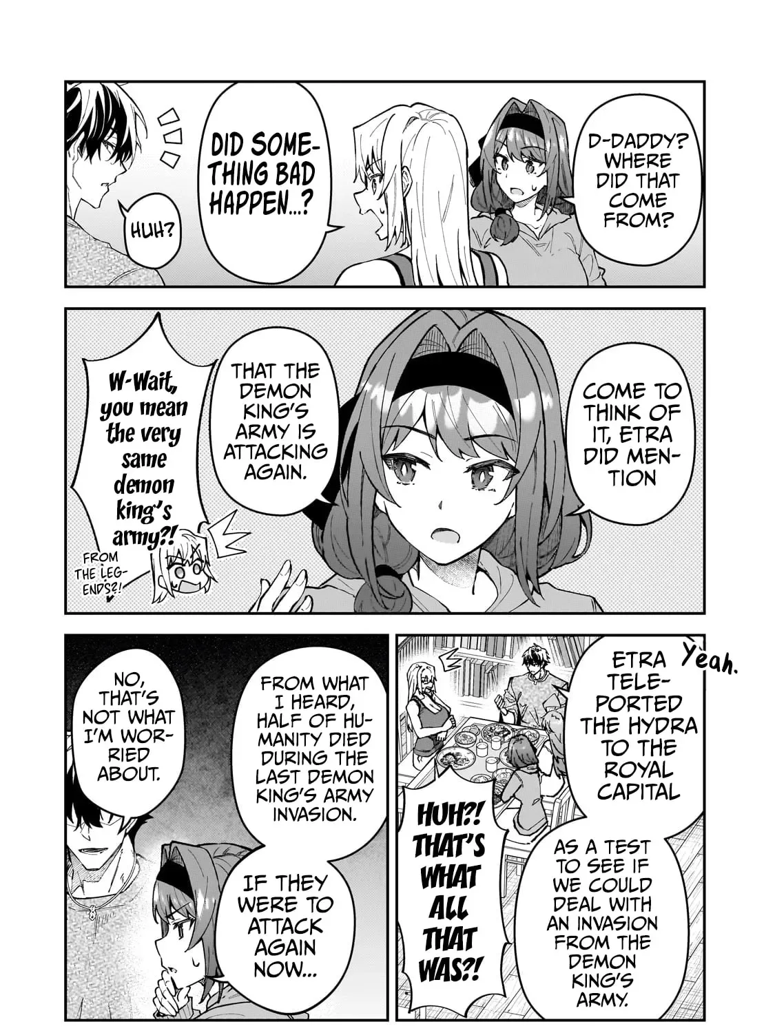 My Daughters, S-Rank Adventurers, Have a Severe Obsession With Their Father Chapter 49 page 3