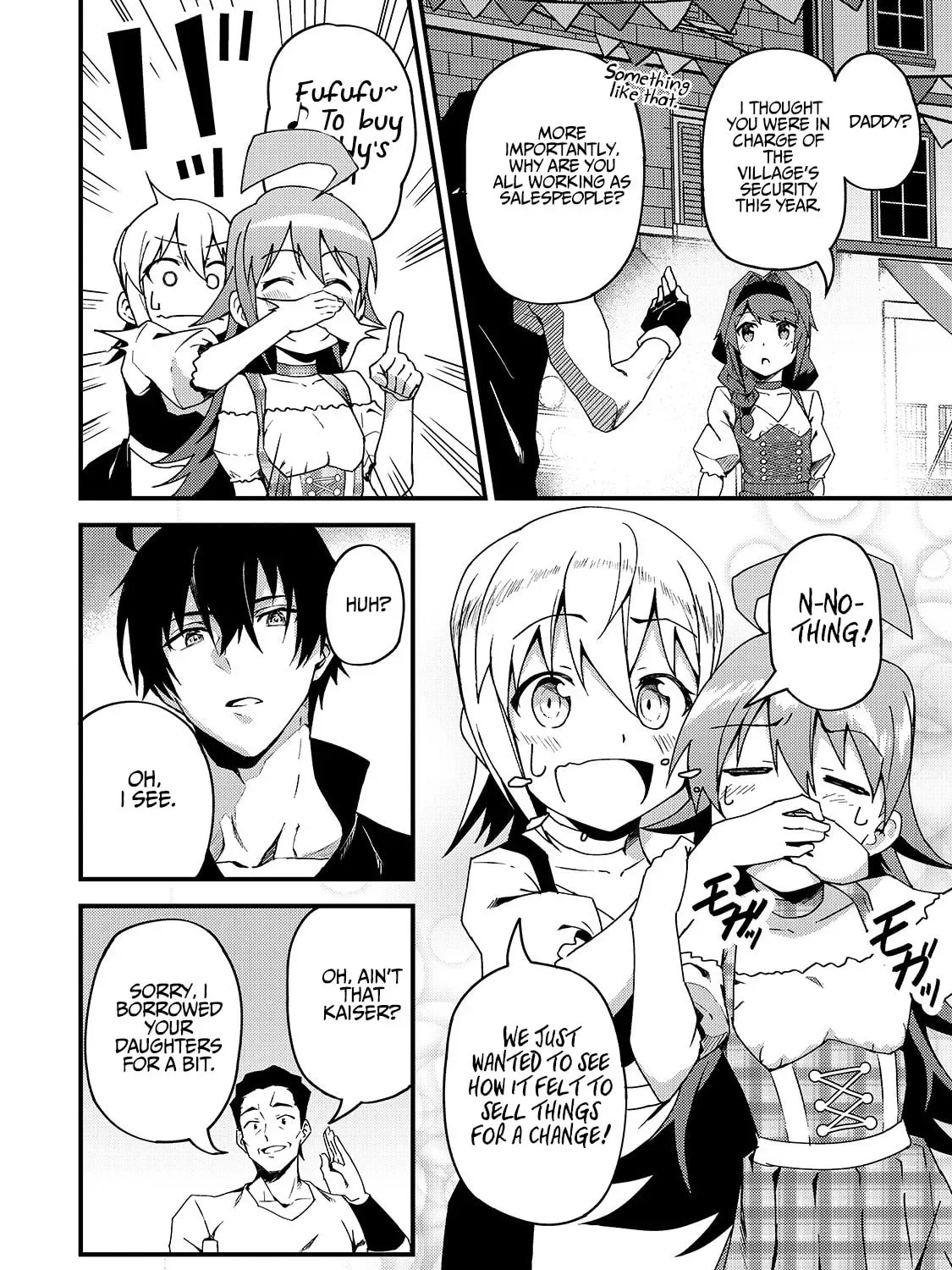 My Daughters, S-Rank Adventurers, Have a Severe Obsession With Their Father Chapter 5 page 40