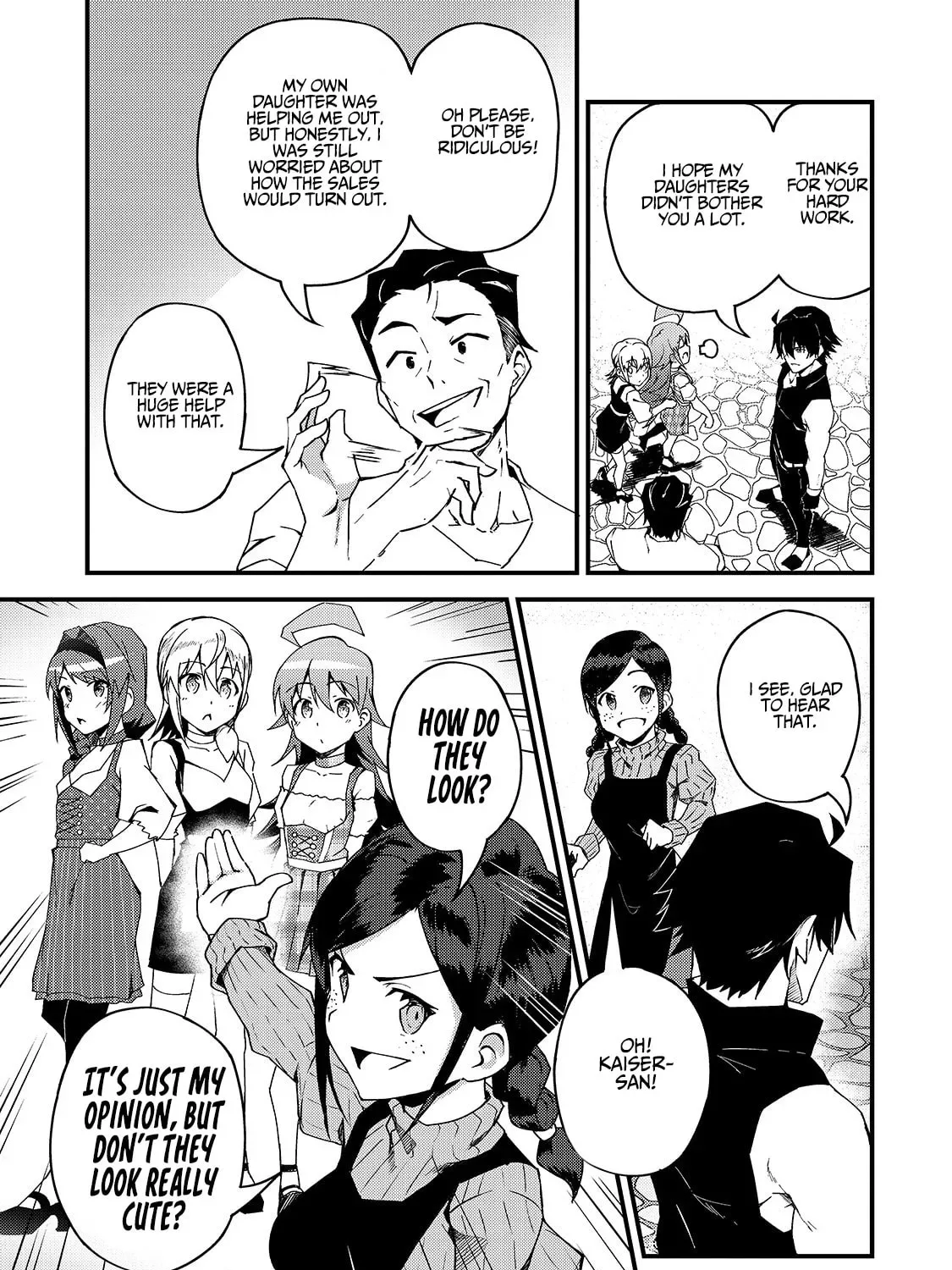 My Daughters, S-Rank Adventurers, Have a Severe Obsession With Their Father Chapter 5 page 42