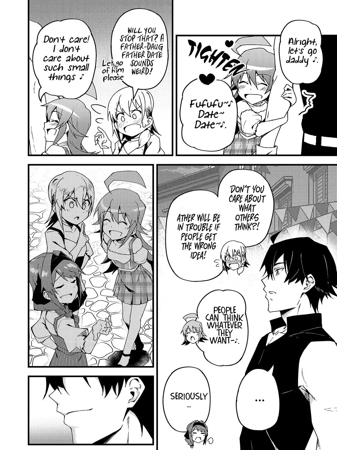 My Daughters, S-Rank Adventurers, Have a Severe Obsession With Their Father Chapter 5 page 48