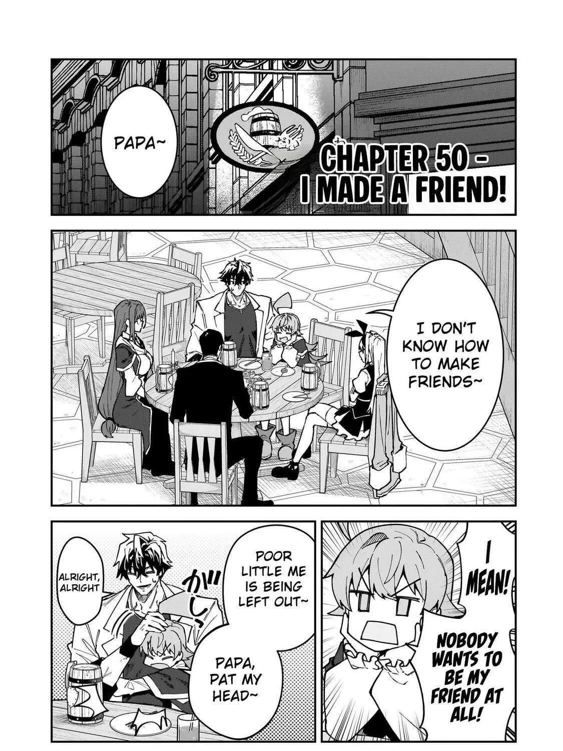 My Daughters, S-Rank Adventurers, Have a Severe Obsession With Their Father Chapter 50 page 2