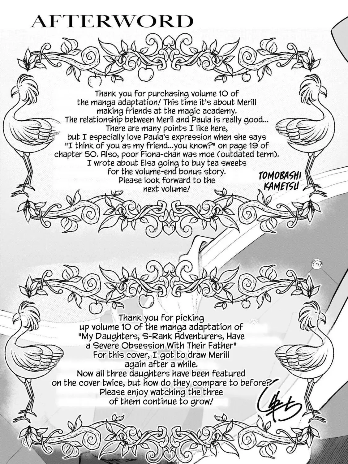 My Daughters, S-Rank Adventurers, Have a Severe Obsession With Their Father Chapter 51.5 page 20