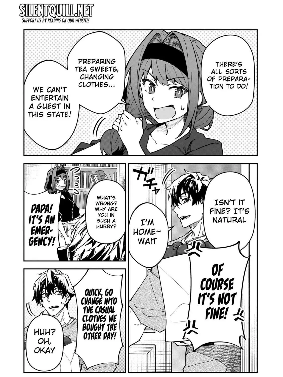 My Daughters, S-Rank Adventurers, Have a Severe Obsession With Their Father Chapter 51 page 8