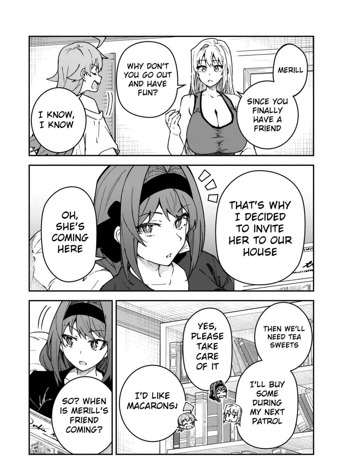 My Daughters, S-Rank Adventurers, Have a Severe Obsession With Their Father Chapter 51 page 4
