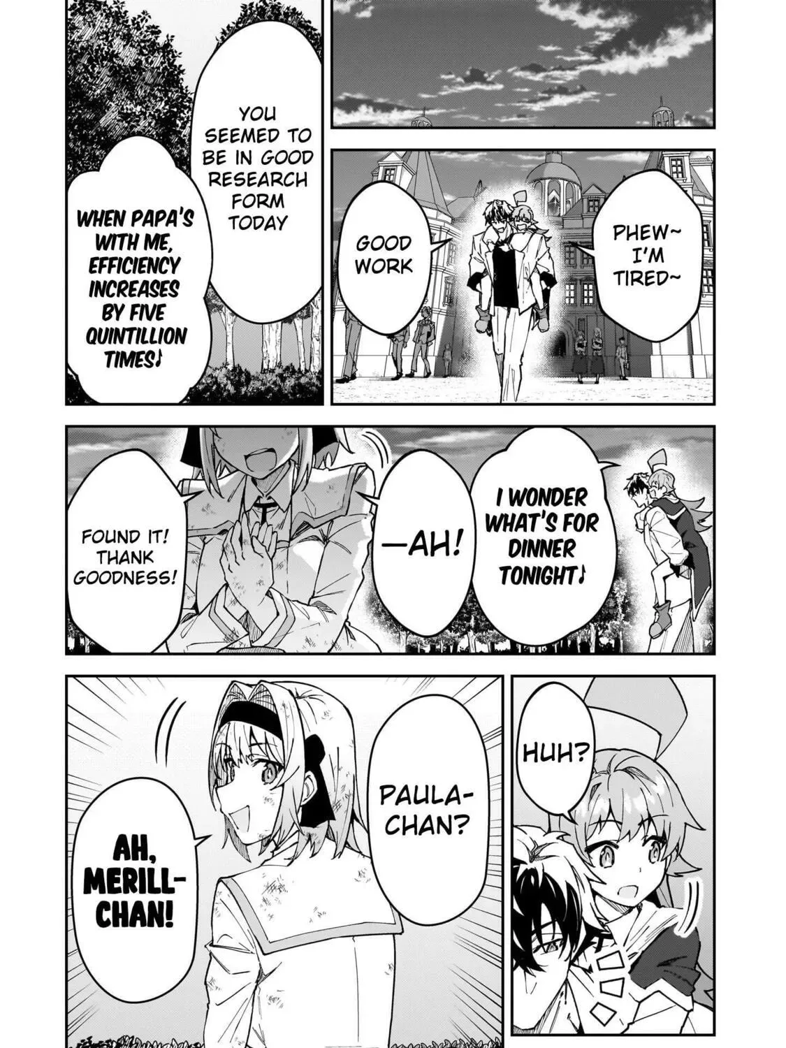 My Daughters, S-Rank Adventurers, Have a Severe Obsession With Their Father Chapter 51 page 56