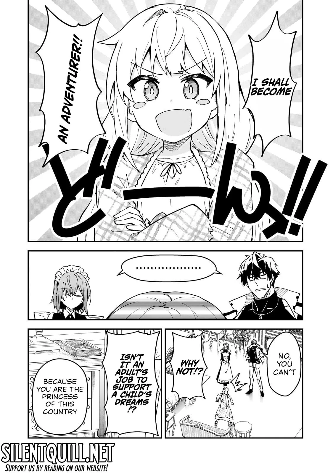 My Daughters, S-Rank Adventurers, Have a Severe Obsession With Their Father Chapter 57 page 9