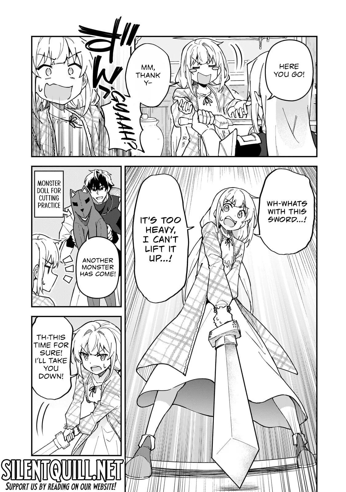 My Daughters, S-Rank Adventurers, Have a Severe Obsession With Their Father Chapter 57 page 22