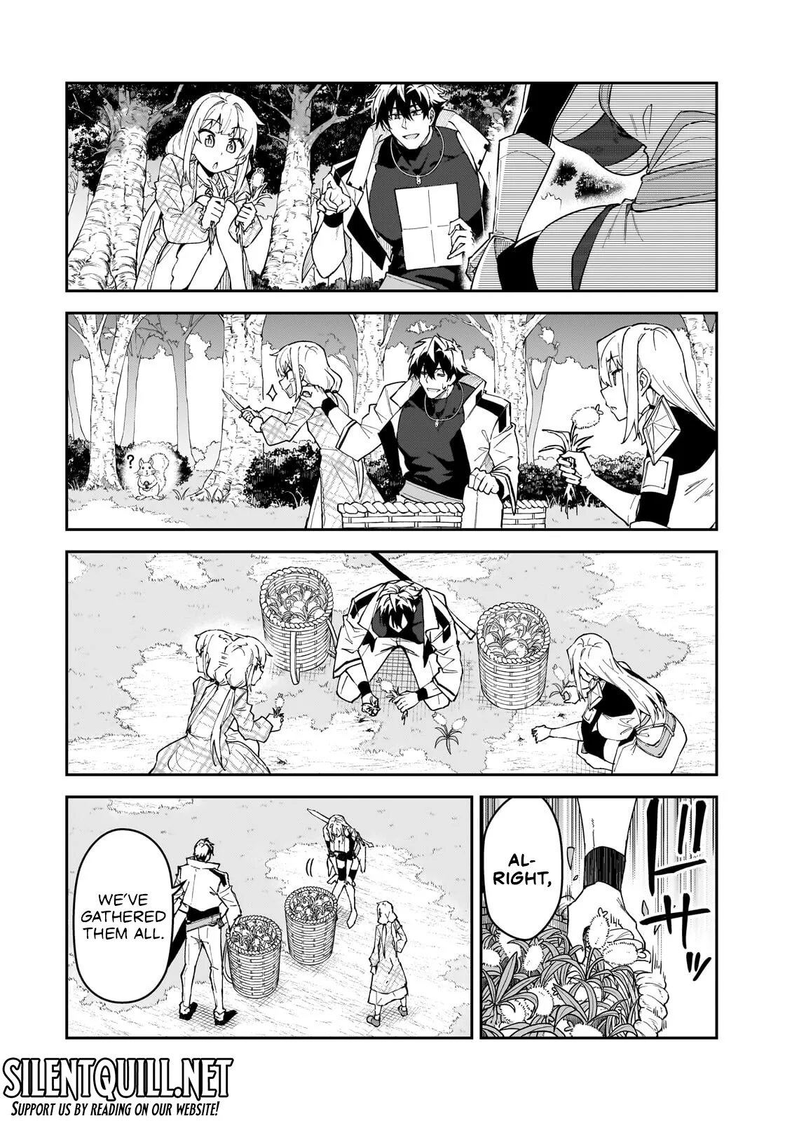 My Daughters, S-Rank Adventurers, Have a Severe Obsession With Their Father Chapter 58.1 page 21