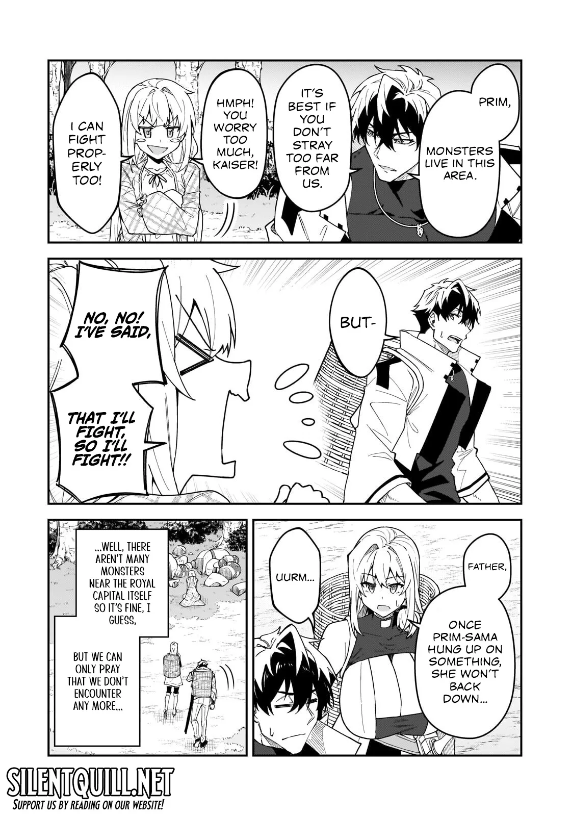 My Daughters, S-Rank Adventurers, Have a Severe Obsession With Their Father Chapter 58.1 page 17