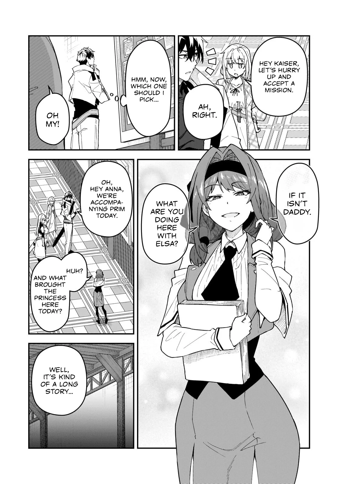 My Daughters, S-Rank Adventurers, Have a Severe Obsession With Their Father Chapter 58.1 page 7