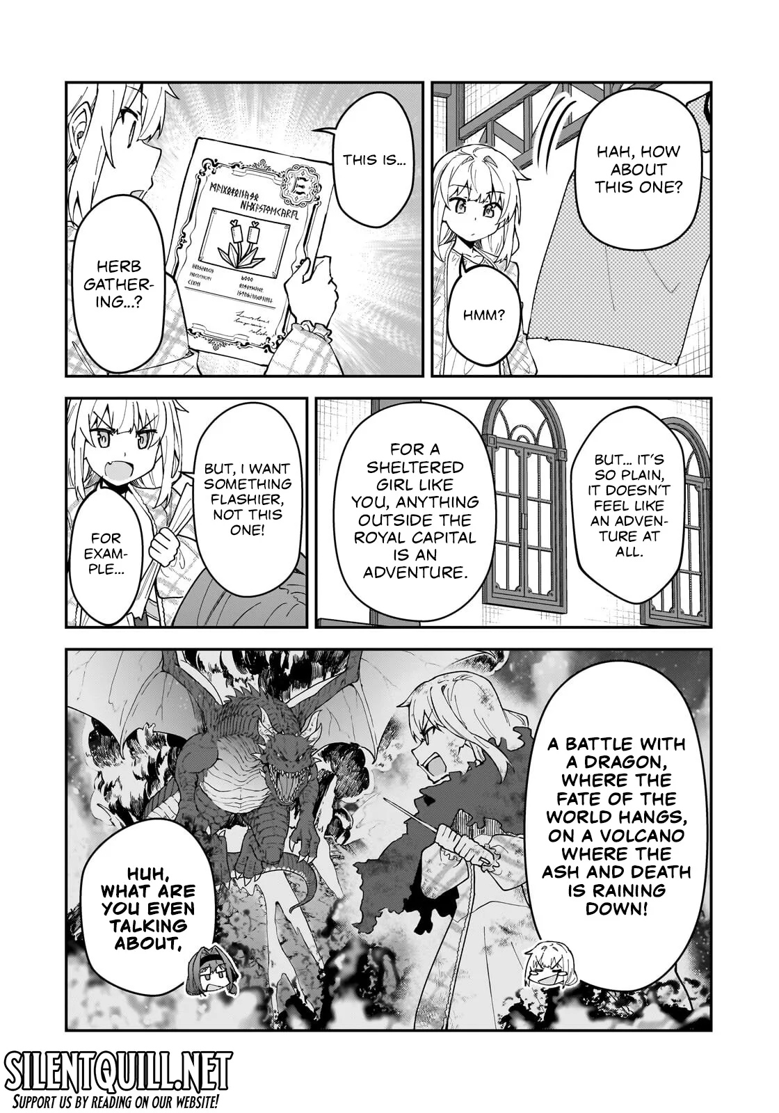 My Daughters, S-Rank Adventurers, Have a Severe Obsession With Their Father Chapter 58.1 page 9
