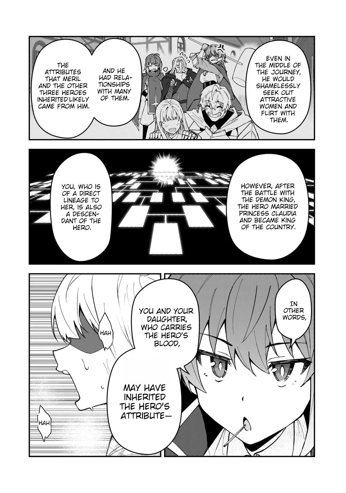 My Daughters, S-Rank Adventurers, Have a Severe Obsession With Their Father Chapter 58.2 page 3