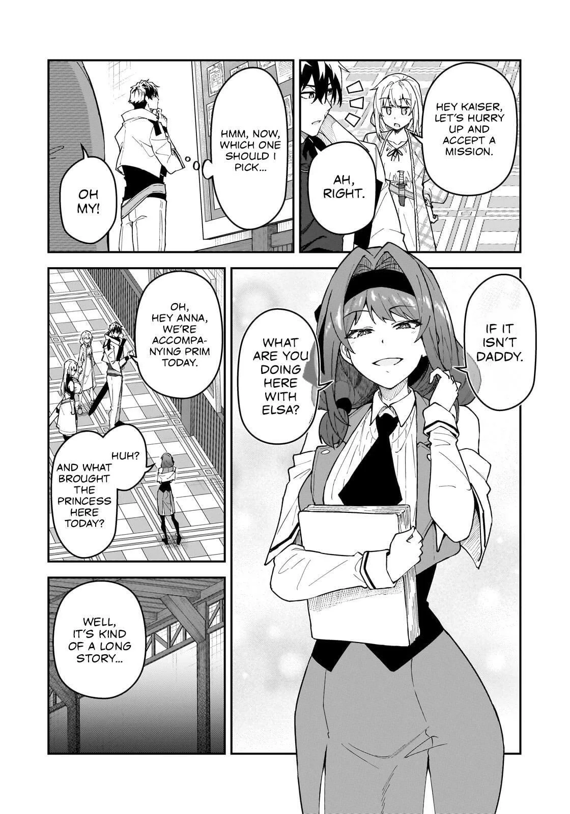 My Daughters, S-Rank Adventurers, Have a Severe Obsession With Their Father Chapter 58 page 6