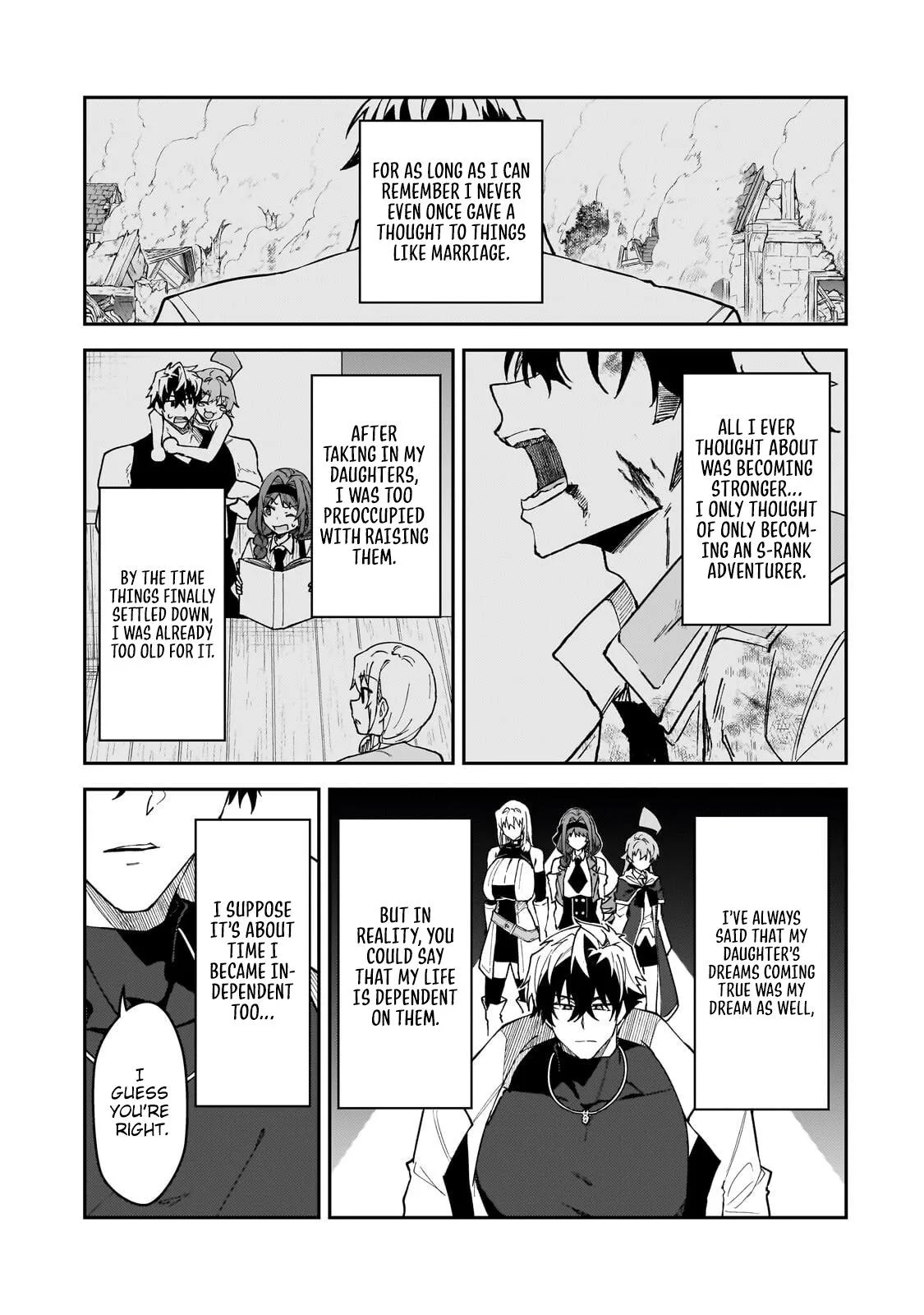 My Daughters, S-Rank Adventurers, Have a Severe Obsession With Their Father Chapter 59 page 14