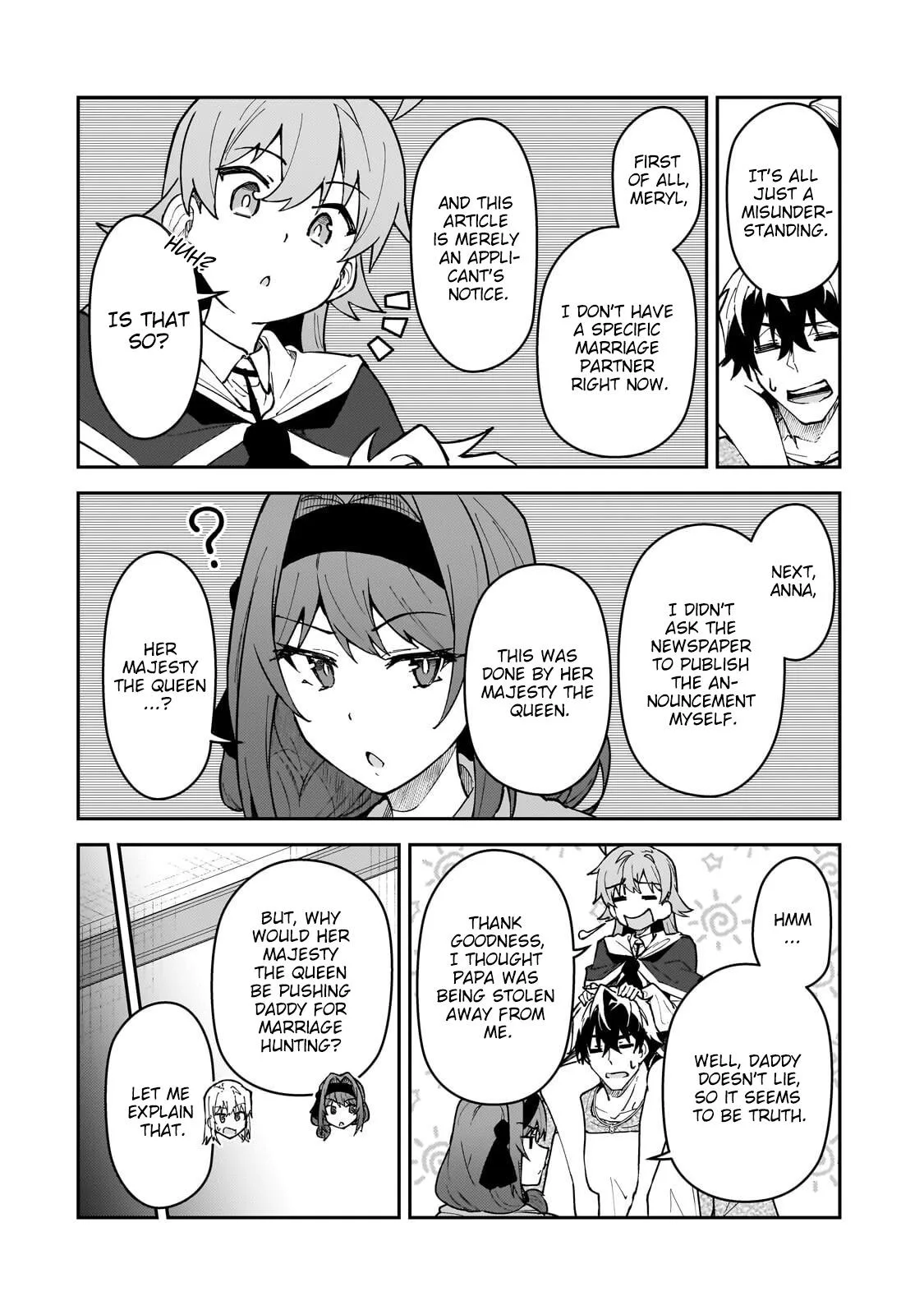 My Daughters, S-Rank Adventurers, Have a Severe Obsession With Their Father Chapter 59 page 21