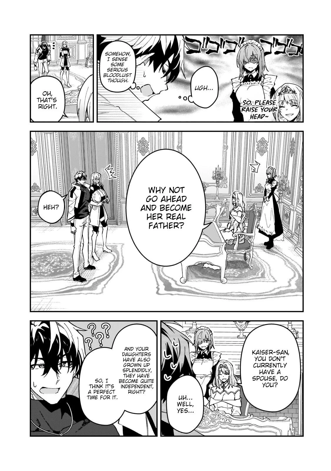 My Daughters, S-Rank Adventurers, Have a Severe Obsession With Their Father Chapter 59 page 4