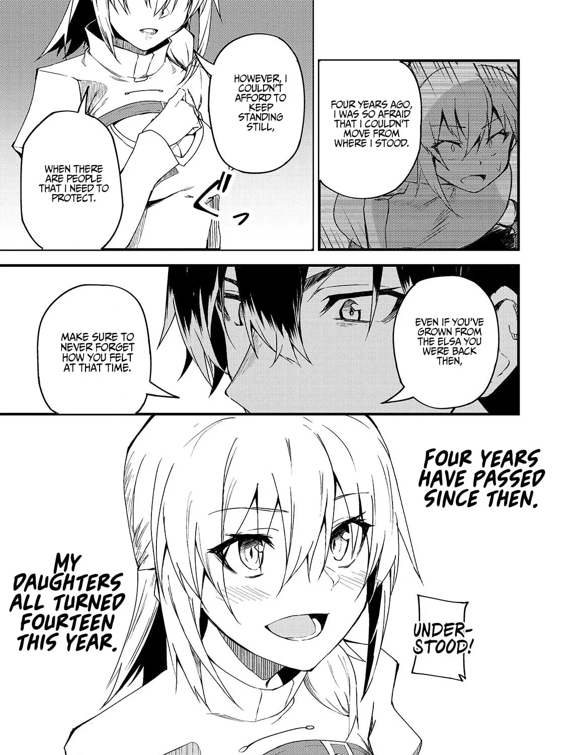 My Daughters, S-Rank Adventurers, Have a Severe Obsession With Their Father Chapter 6 page 8