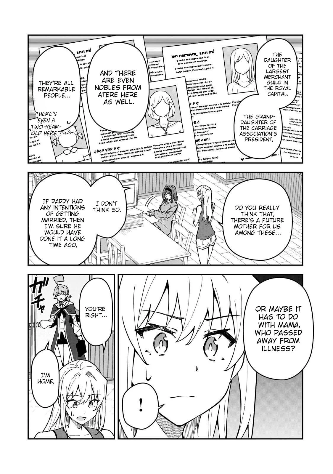 My Daughters, S-Rank Adventurers, Have a Severe Obsession With Their Father Chapter 60 page 3