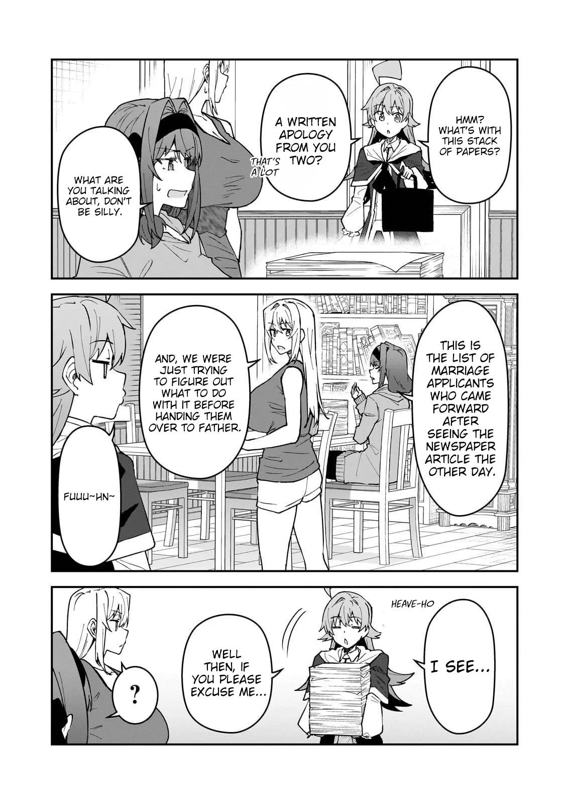 My Daughters, S-Rank Adventurers, Have a Severe Obsession With Their Father Chapter 60 page 4