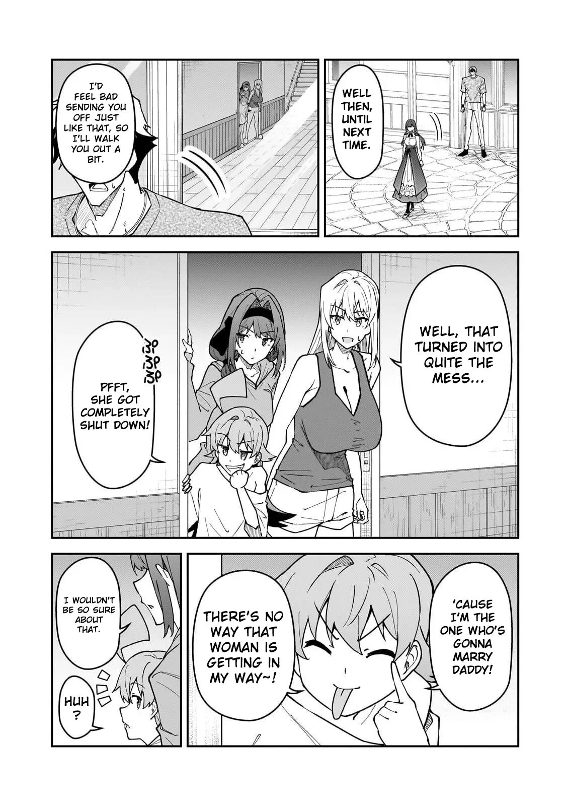 My Daughters, S-Rank Adventurers, Have a Severe Obsession With Their Father Chapter 62 page 10