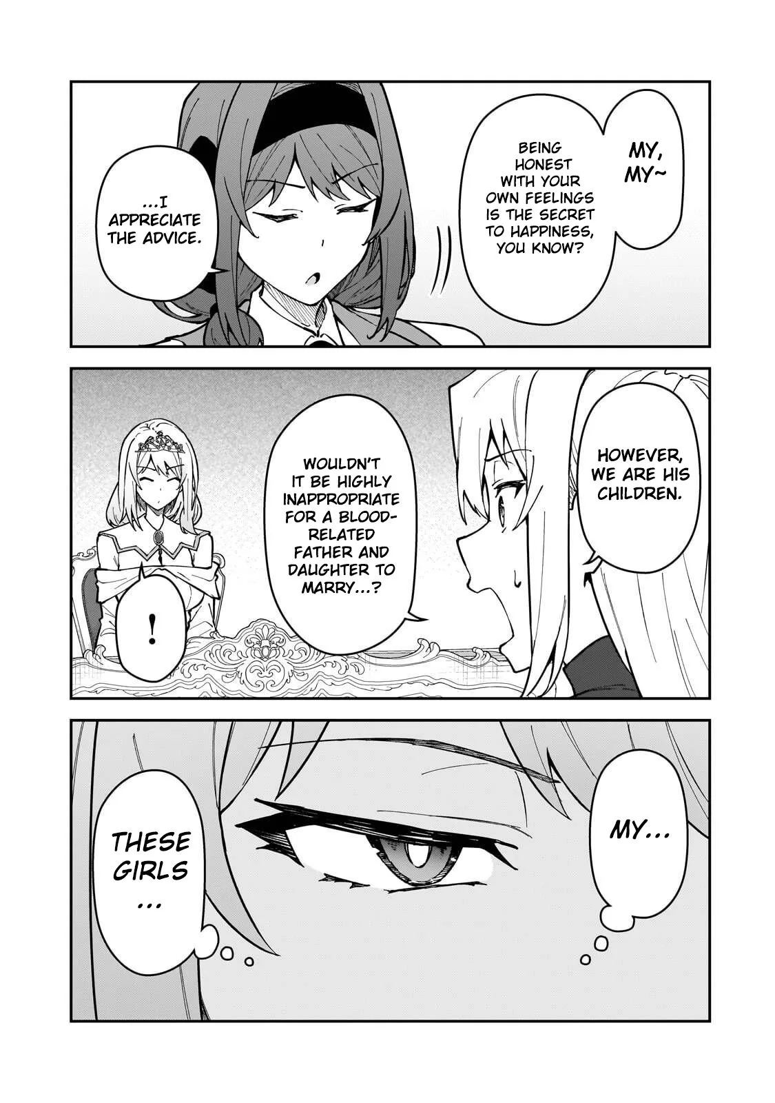 My Daughters, S-Rank Adventurers, Have a Severe Obsession With Their Father Chapter 63 page 10