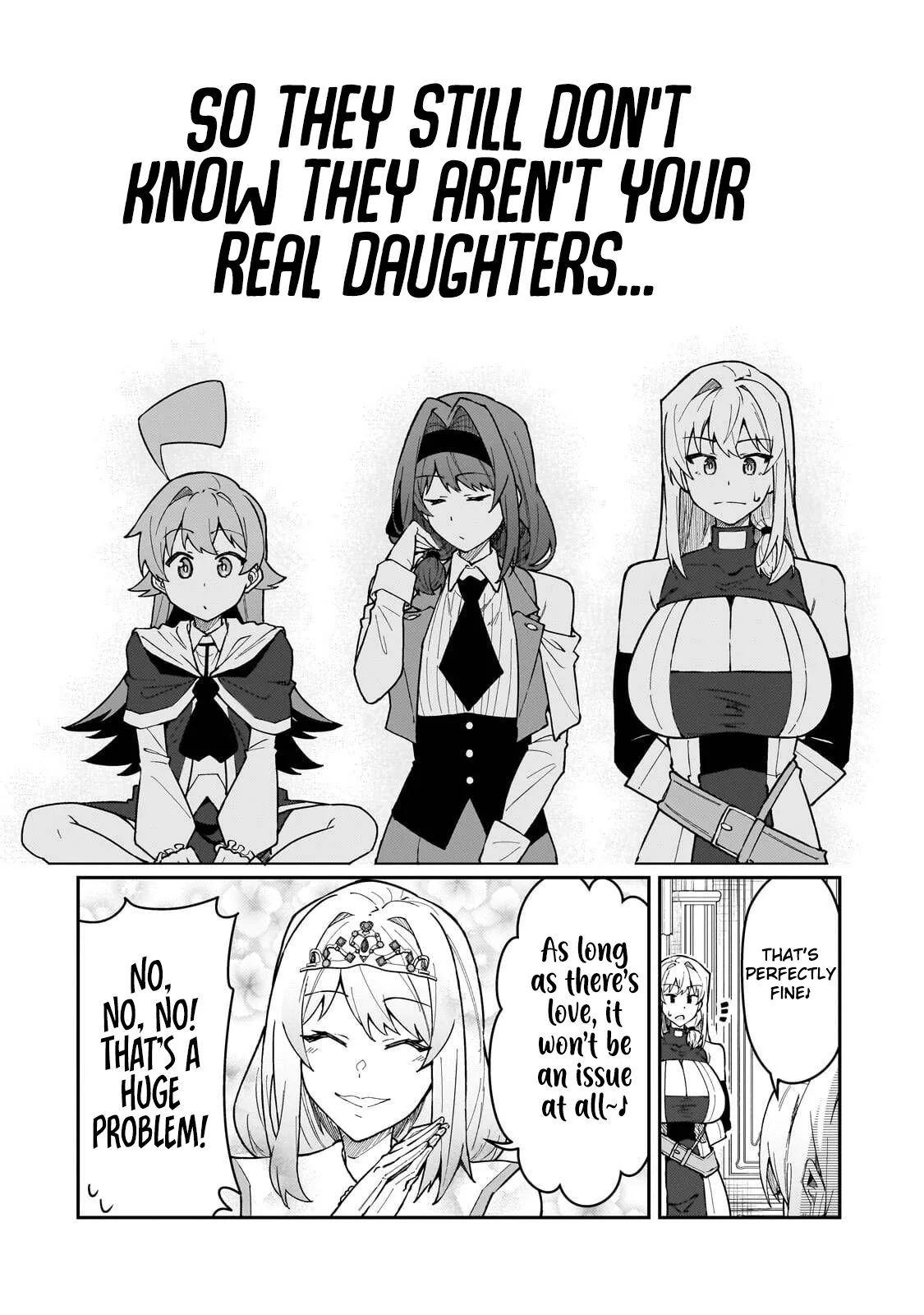 My Daughters, S-Rank Adventurers, Have a Severe Obsession With Their Father Chapter 63 page 11