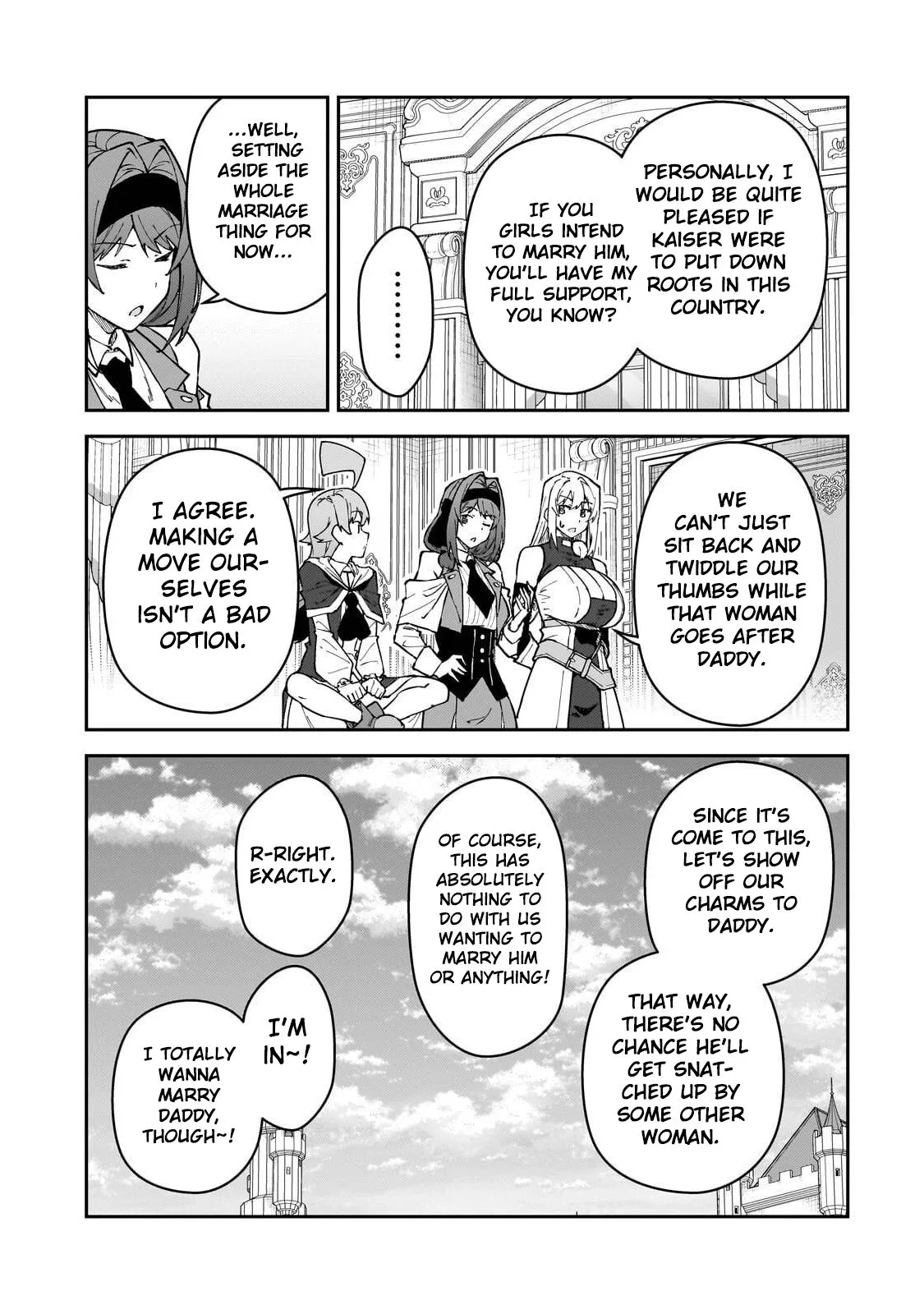 My Daughters, S-Rank Adventurers, Have a Severe Obsession With Their Father Chapter 63 page 12