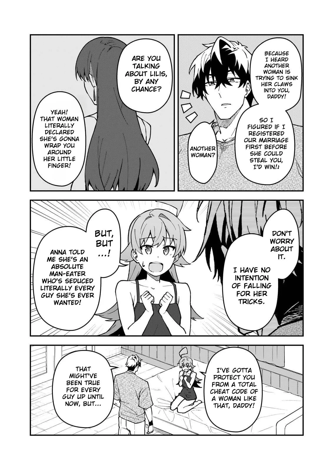 My Daughters, S-Rank Adventurers, Have a Severe Obsession With Their Father Chapter 64 page 24