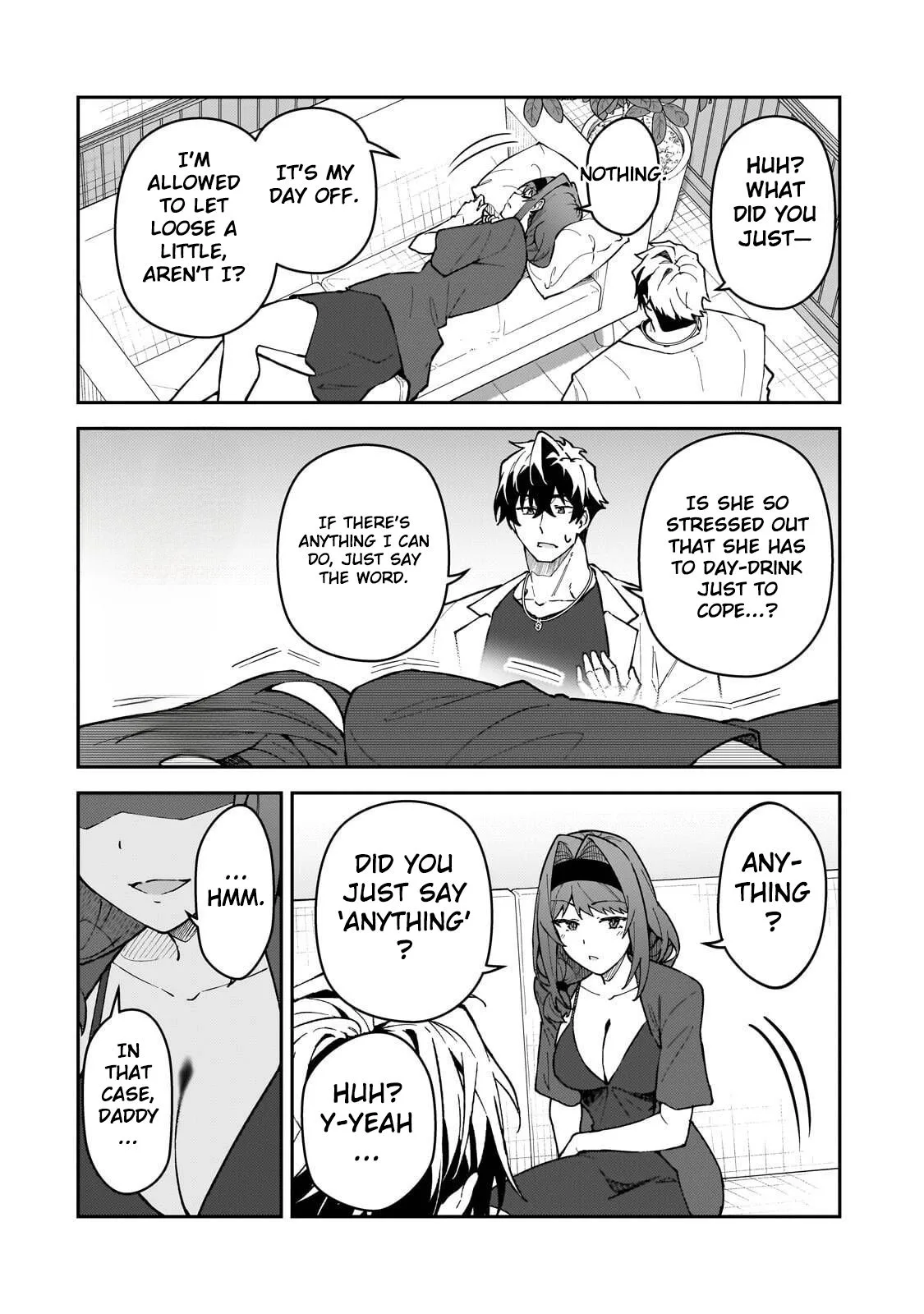 My Daughters, S-Rank Adventurers, Have a Severe Obsession With Their Father Chapter 64 page 7