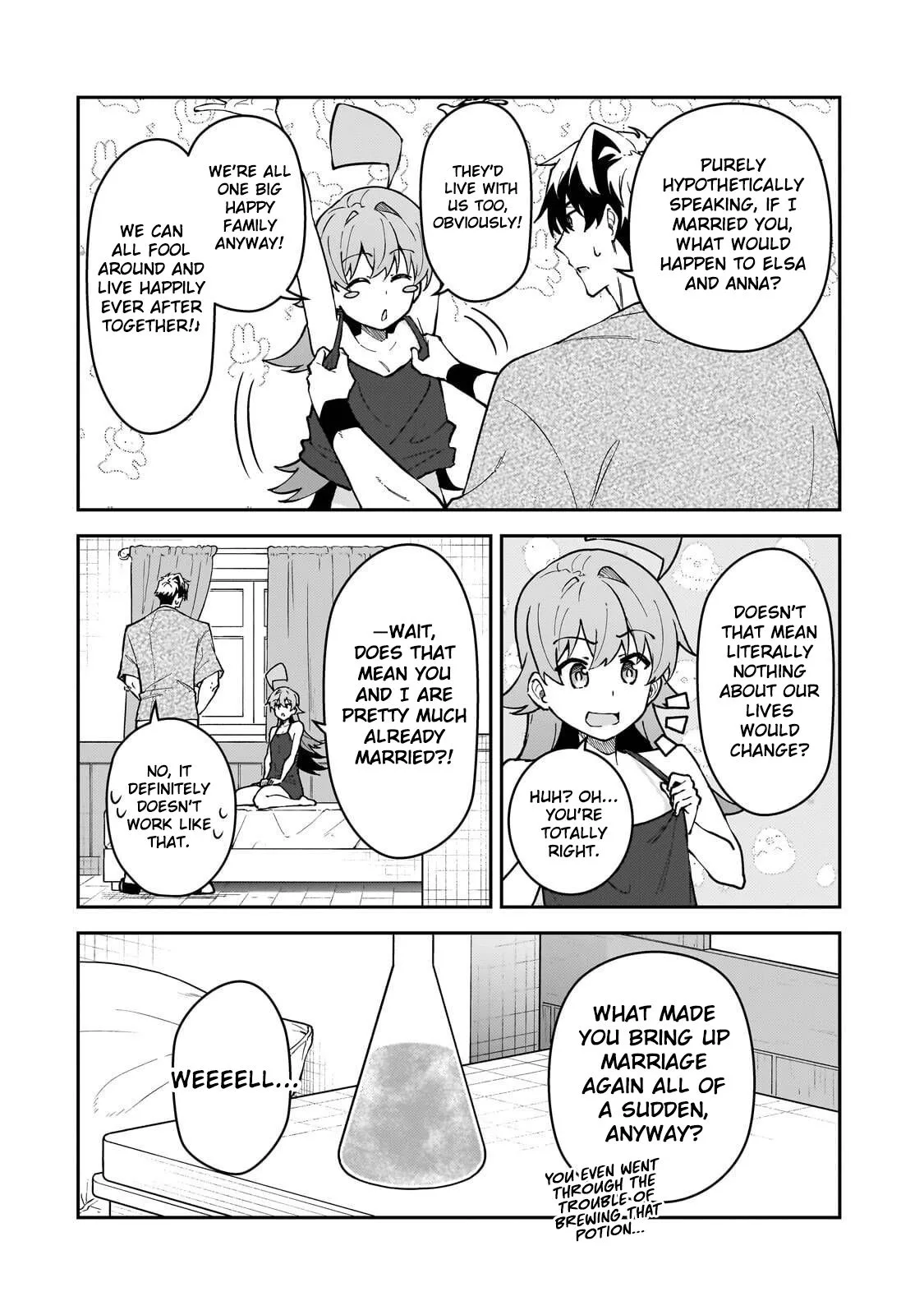 My Daughters, S-Rank Adventurers, Have a Severe Obsession With Their Father Chapter 64 page 23
