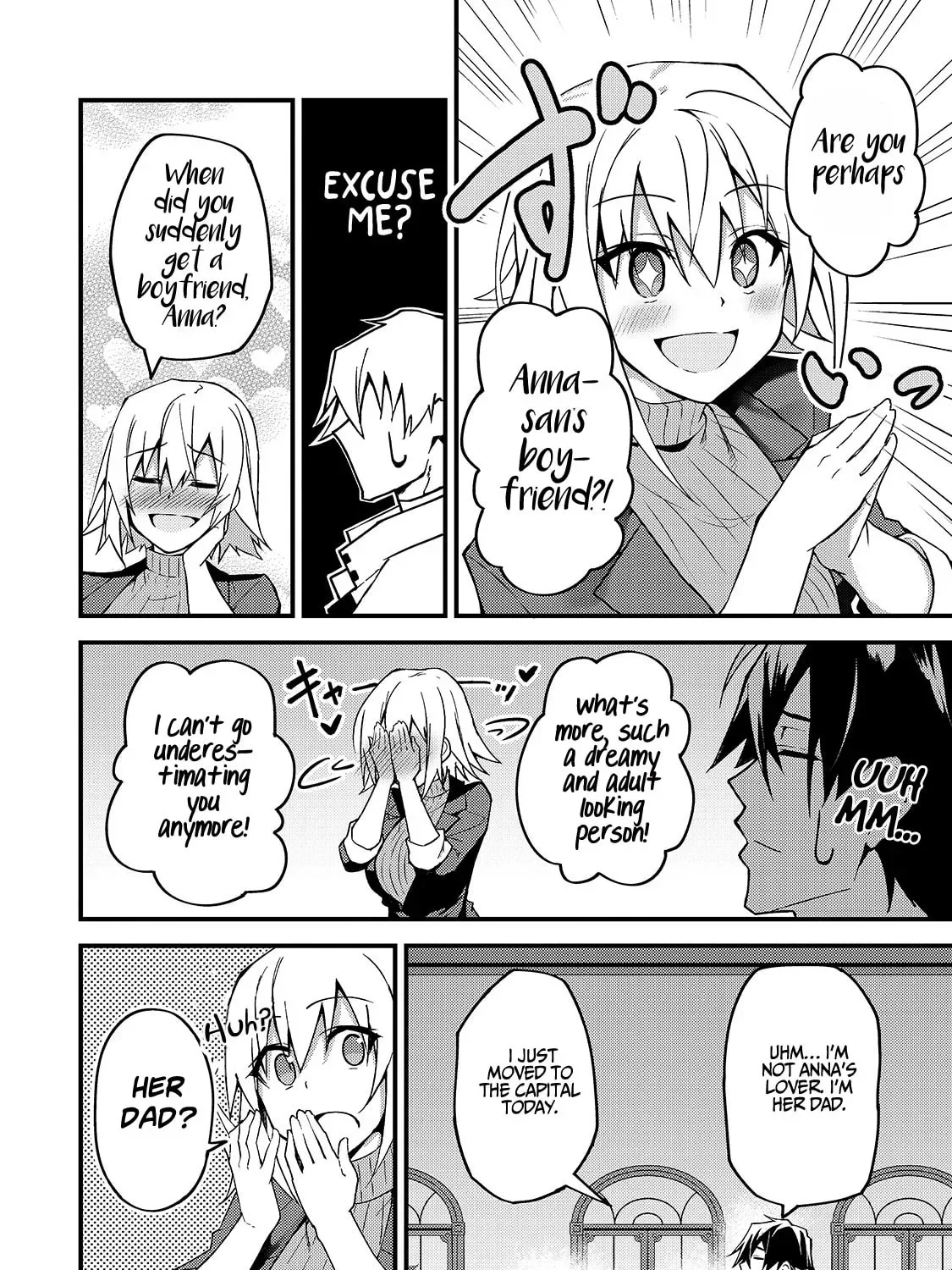 My Daughters, S-Rank Adventurers, Have a Severe Obsession With Their Father Chapter 8 page 36