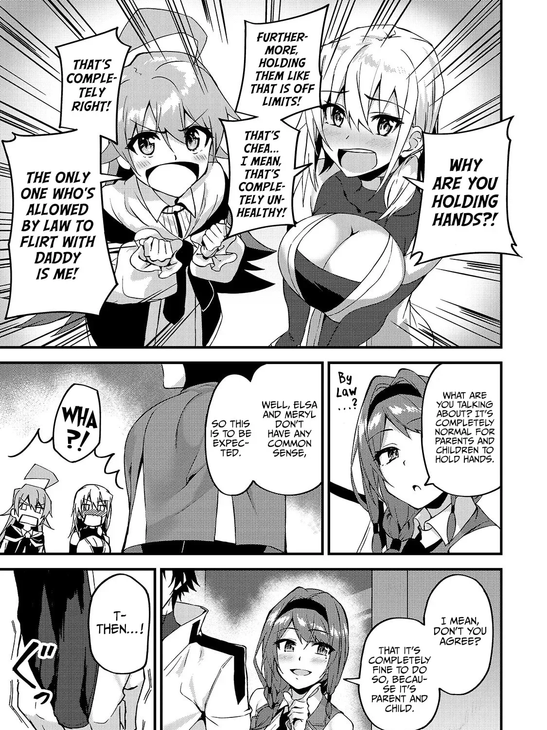 My Daughters, S-Rank Adventurers, Have a Severe Obsession With Their Father Chapter 9 page 7