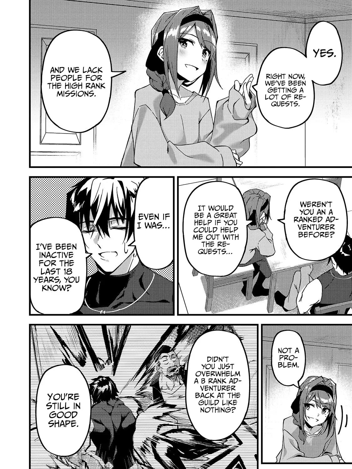 My Daughters, S-Rank Adventurers, Have a Severe Obsession With Their Father Chapter 9 page 33