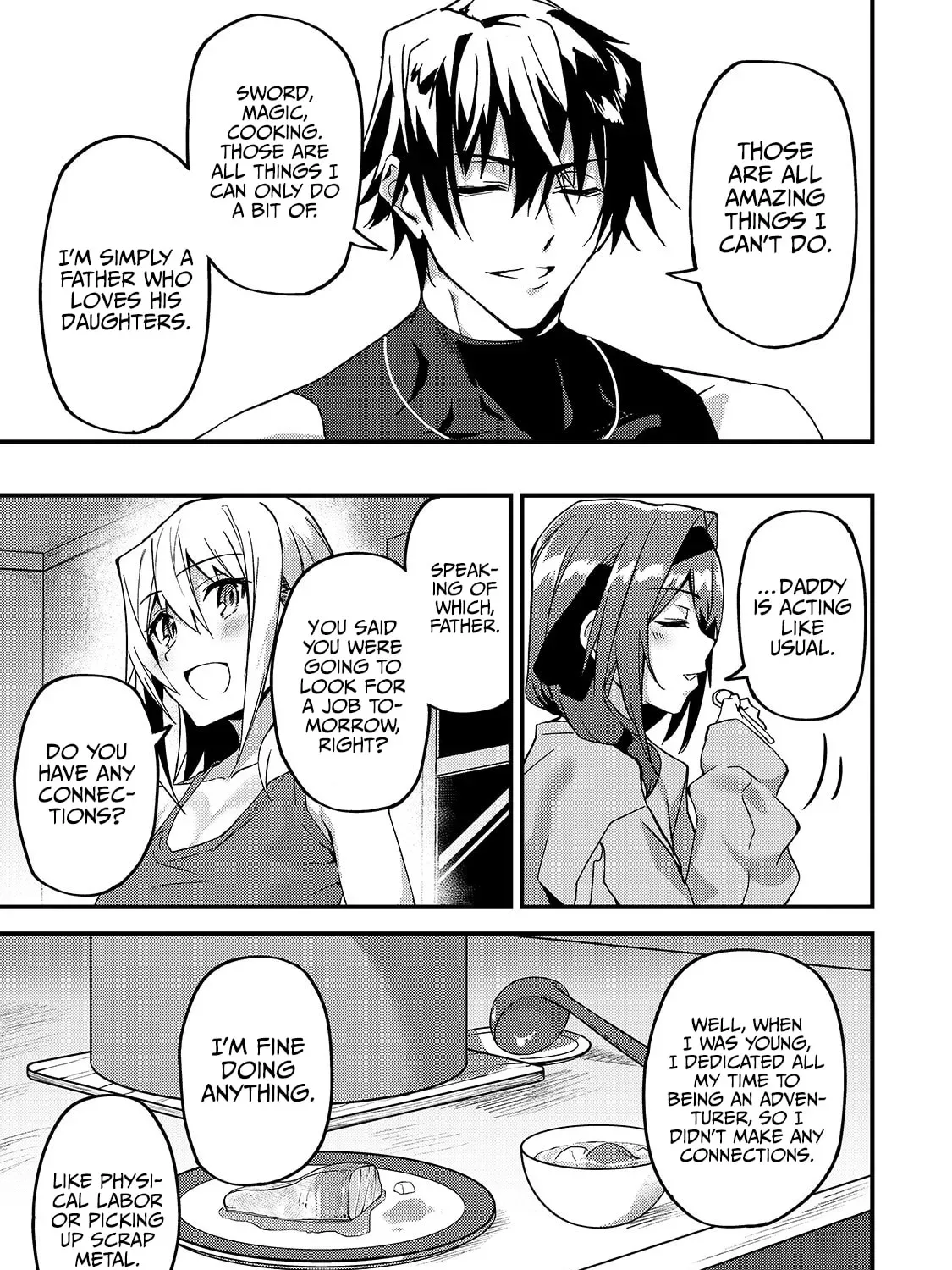 My Daughters, S-Rank Adventurers, Have a Severe Obsession With Their Father Chapter 9 page 27