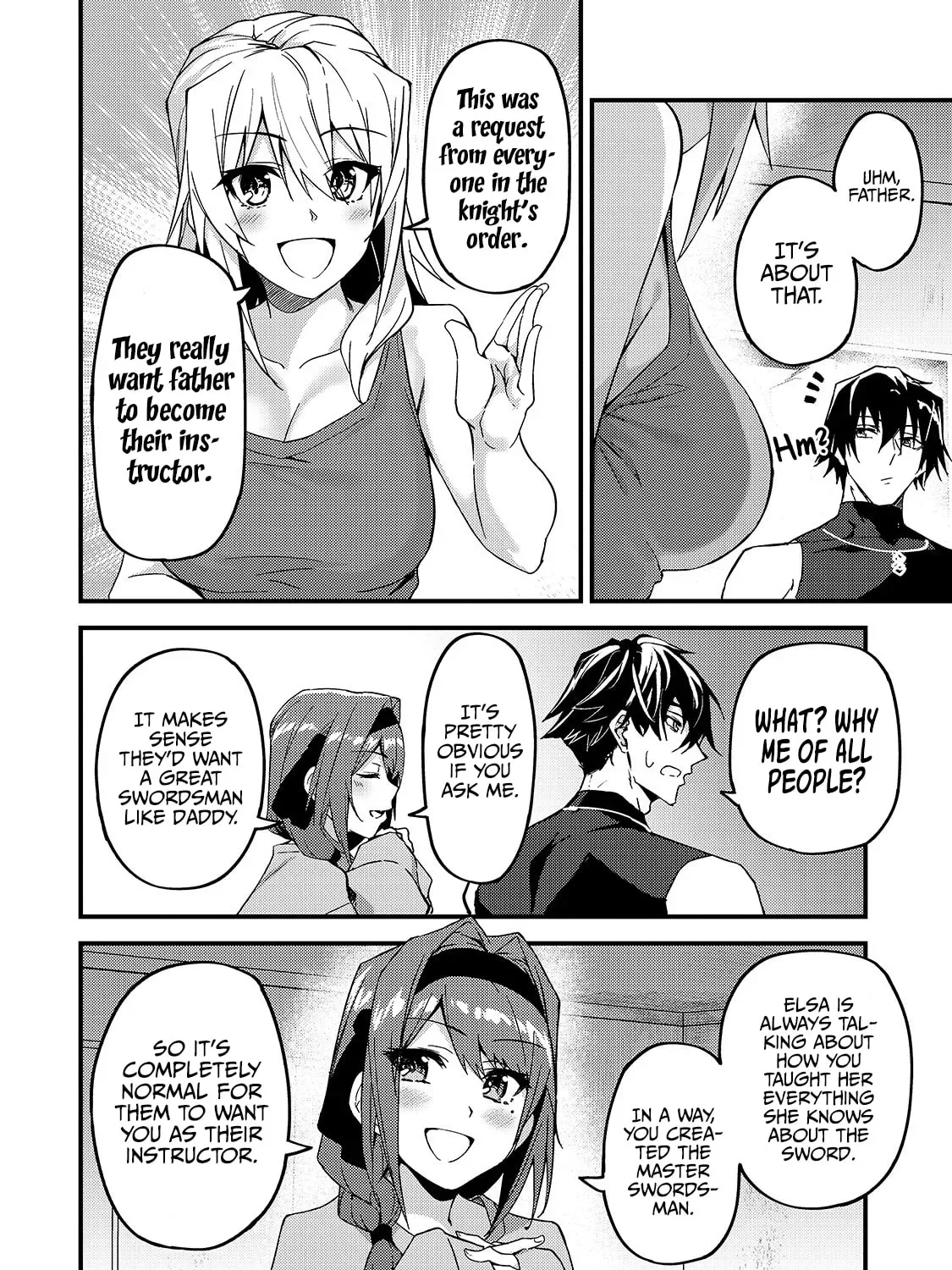 My Daughters, S-Rank Adventurers, Have a Severe Obsession With Their Father Chapter 9 page 29