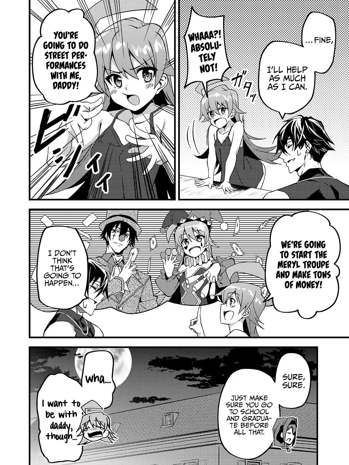 My Daughters, S-Rank Adventurers, Have a Severe Obsession With Their Father Chapter 9 page 37